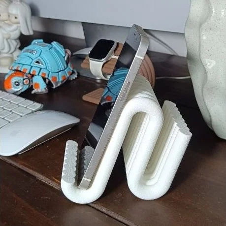 Đế để điện thoại Nghệ thuật Gợn Sóng, Nếp Gấp / The Fold Stand.