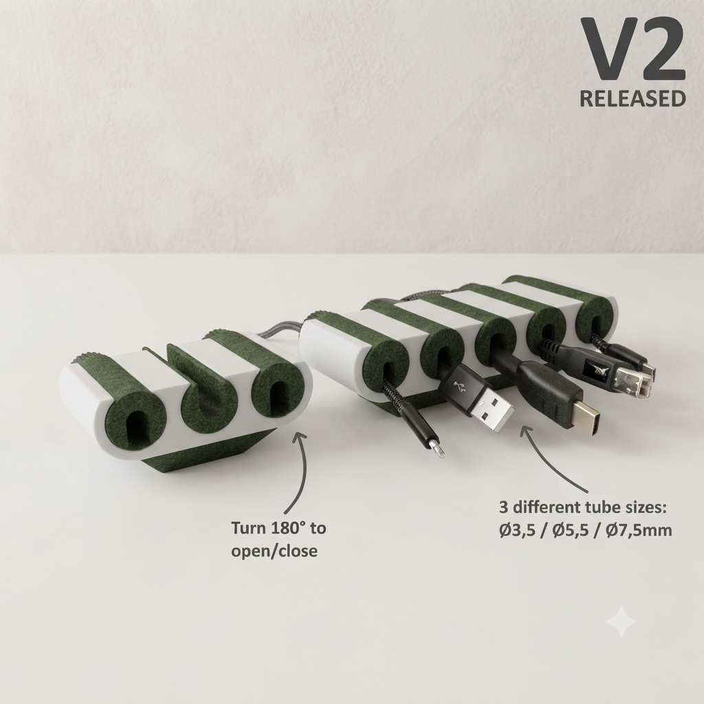 Bộ kẹp giữ 3 dây.